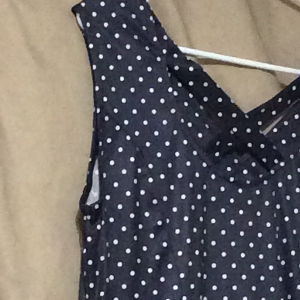 Black with White Polka Dots - Picture 4 of 6